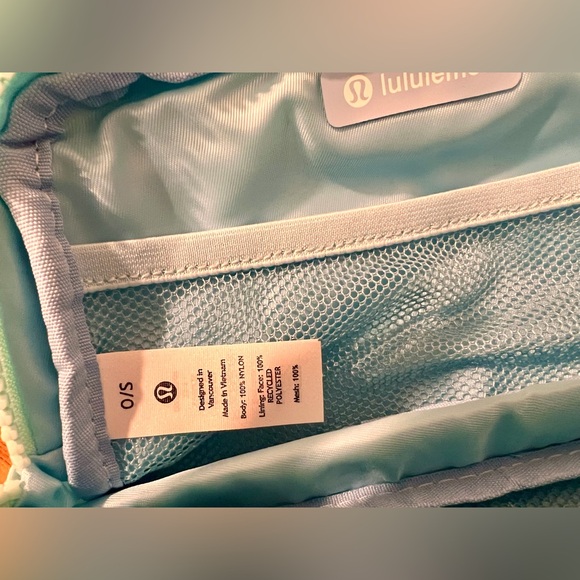 ⭐️NEW⭐️Lululemon🩵Cowgirl Cocktail Club Belt Bag Light Blue w Western Patch🤠 - Picture 15 of 15